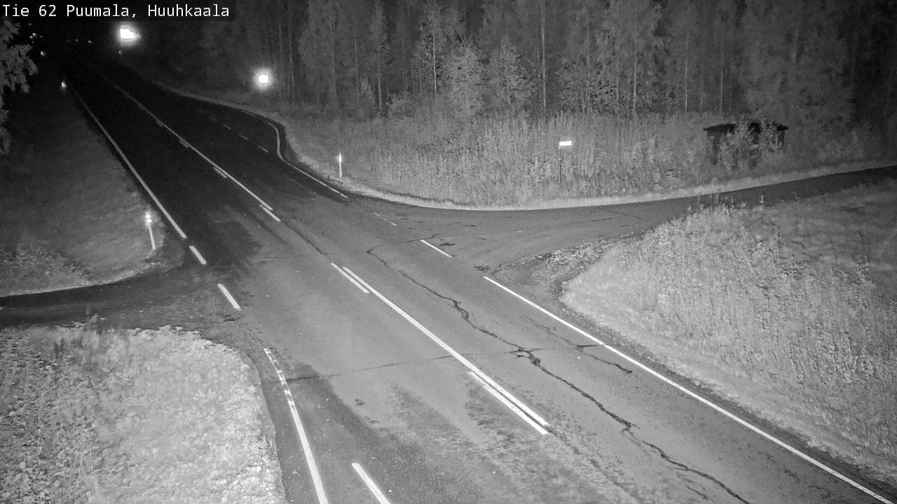Weather Camera Image Road 62 Puumala, Huuhkaala, Puumala, Etelä-Savo