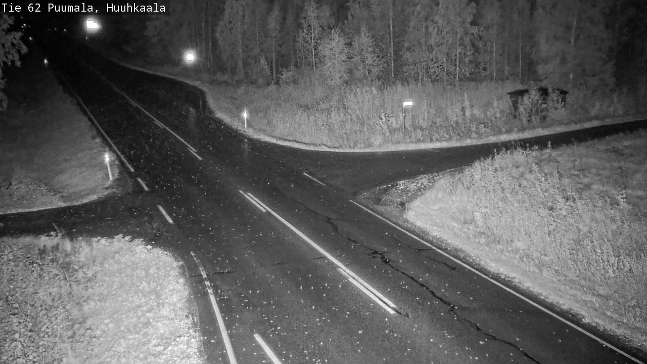 Weather Camera Image Road 62 Puumala, Huuhkaala, Puumala, Etelä-Savo