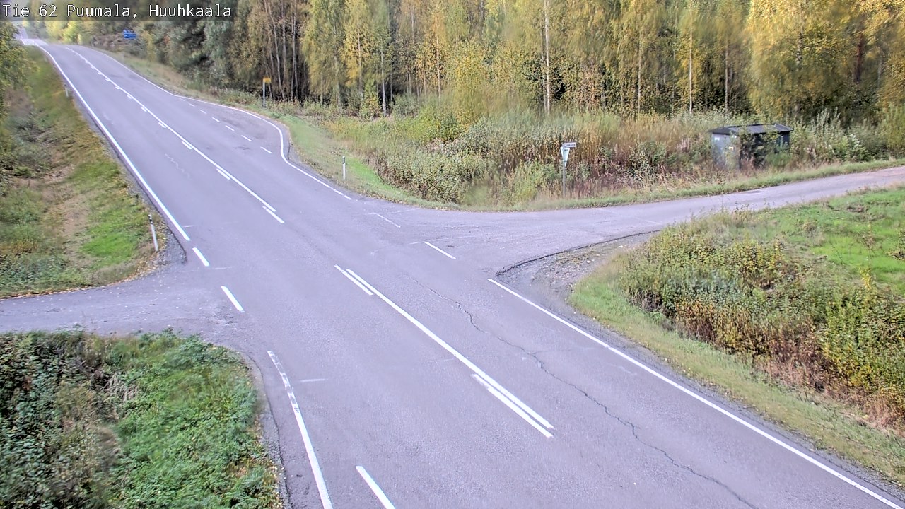 Weather Camera Image Road 62 Puumala, Huuhkaala, Puumala, Etelä-Savo
