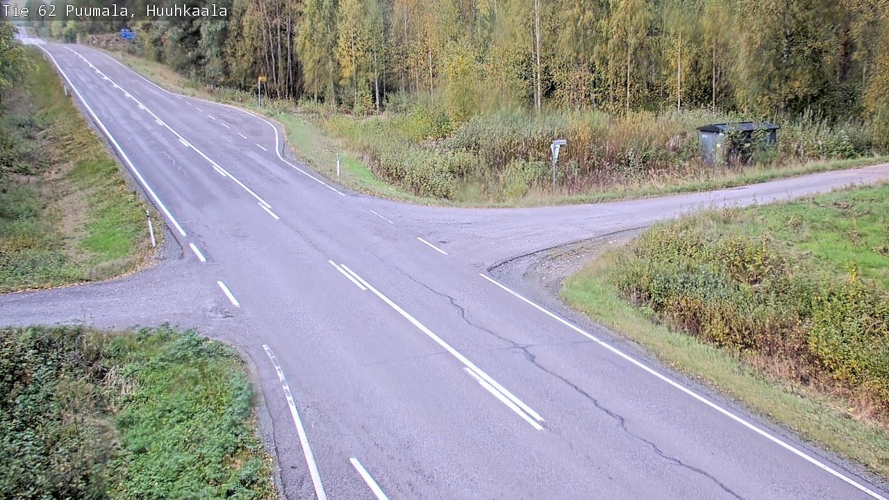 Weather Camera Image Road 62 Puumala, Huuhkaala, Puumala, Etelä-Savo