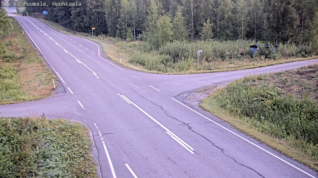 Kelikamerat Kuva Tie 62 Puumala, Huuhkaala, Puumala, Etelä-Savo