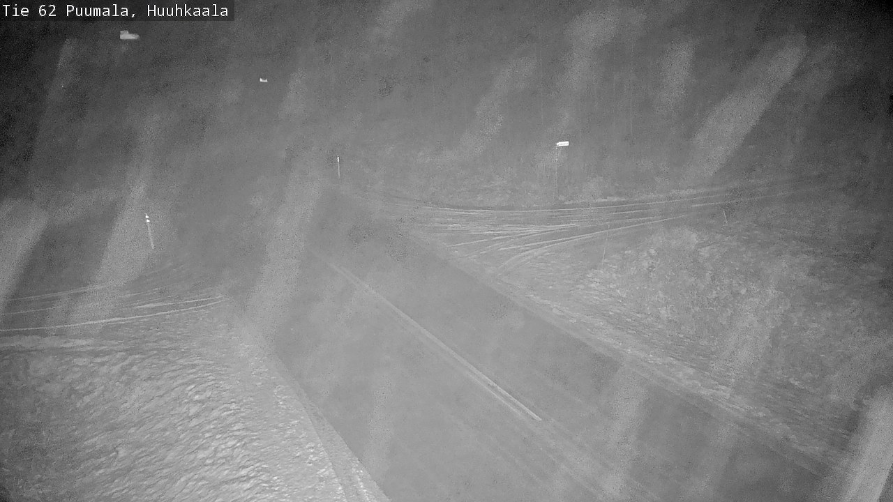Weather Camera Image Väg 62 Puumala, Huuhkaala, Puumala, Etelä-Savo