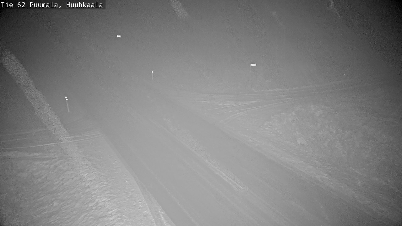 Weather Camera Image Väg 62 Puumala, Huuhkaala, Puumala, Etelä-Savo