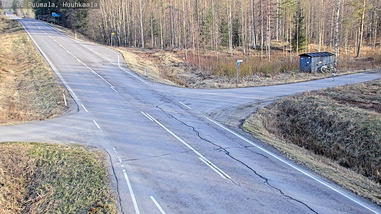 Weather Camera Image Road 62 Puumala, Huuhkaala, Puumala, Etelä-Savo