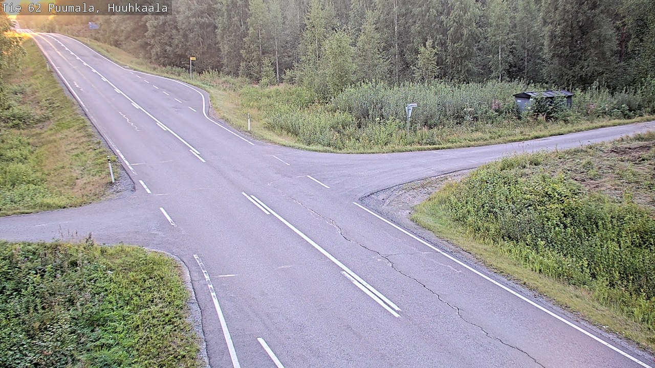 Kelikamerat Kuva Tie 62 Puumala, Huuhkaala, Puumala, Etelä-Savo