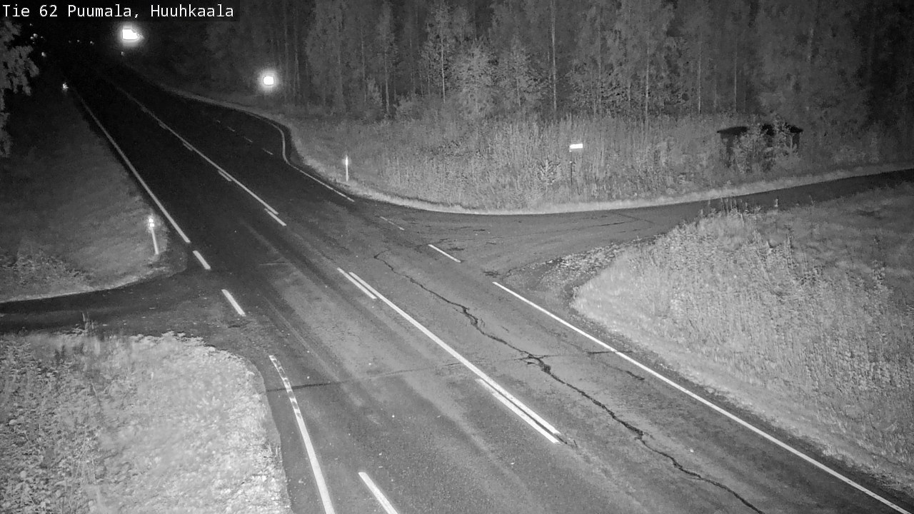 Weather Camera Image Road 62 Puumala, Huuhkaala, Puumala, Etelä-Savo