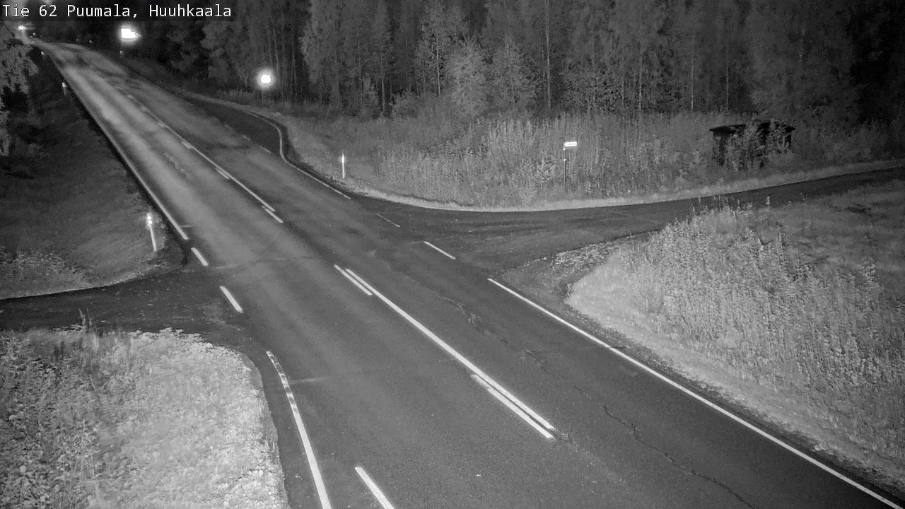 Weather Camera Image Road 62 Puumala, Huuhkaala, Puumala, Etelä-Savo