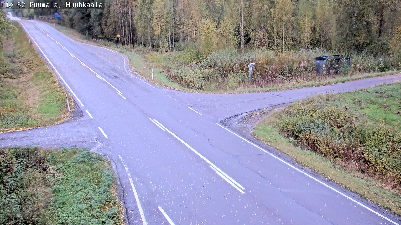 Weather Camera Image Road 62 Puumala, Huuhkaala, Puumala, Etelä-Savo