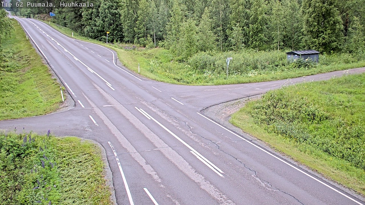 Weather Camera Image Road 62 Puumala, Huuhkaala, Puumala, Etelä-Savo