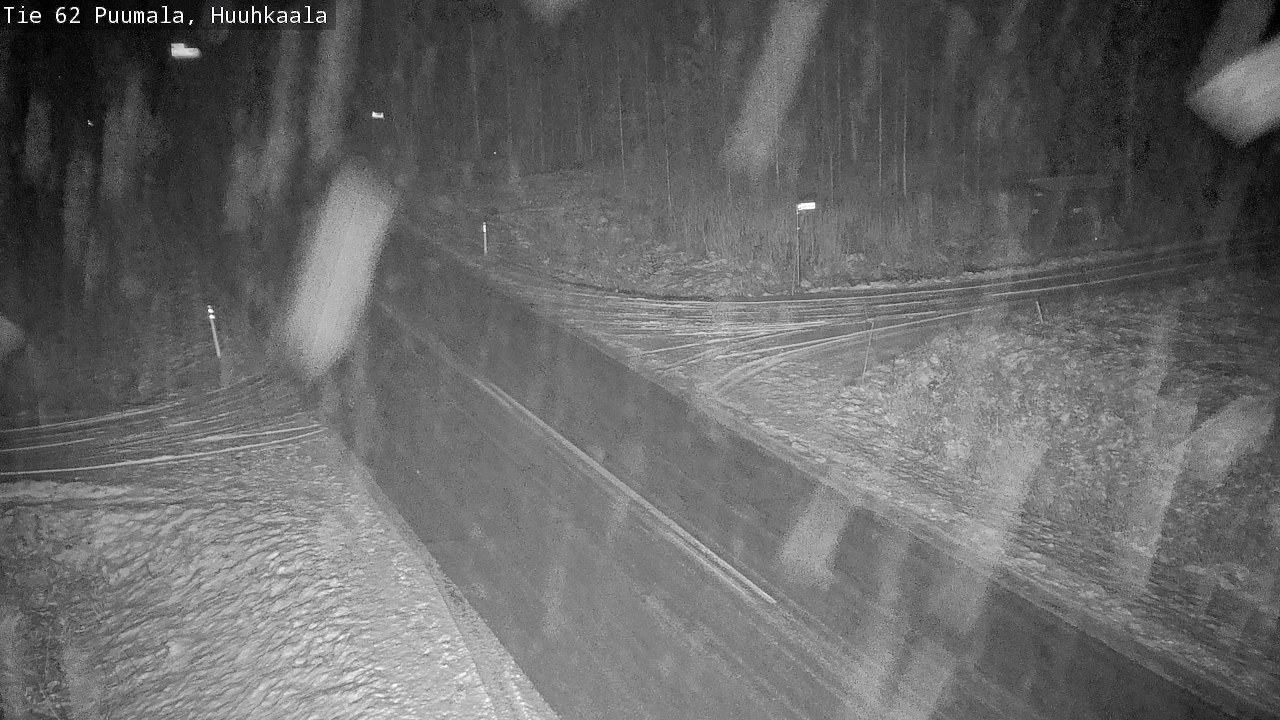 Weather Camera Image Väg 62 Puumala, Huuhkaala, Puumala, Etelä-Savo