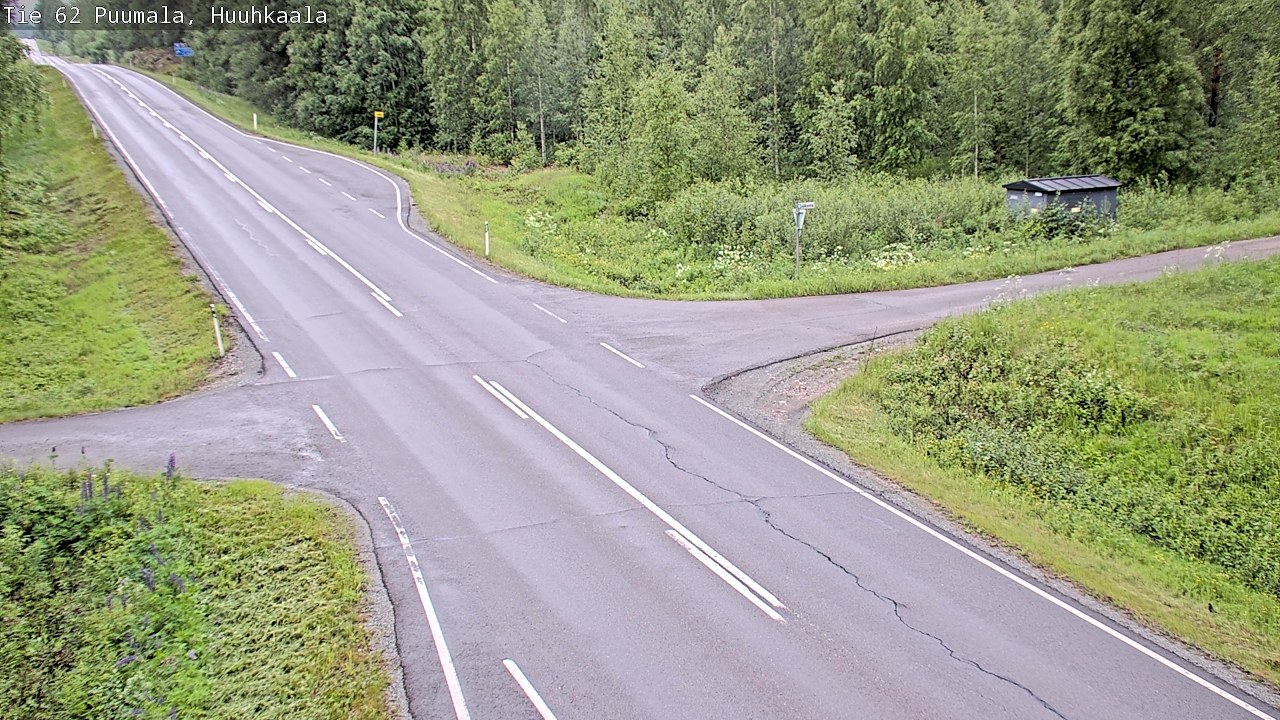 Weather Camera Image Road 62 Puumala, Huuhkaala, Puumala, Etelä-Savo