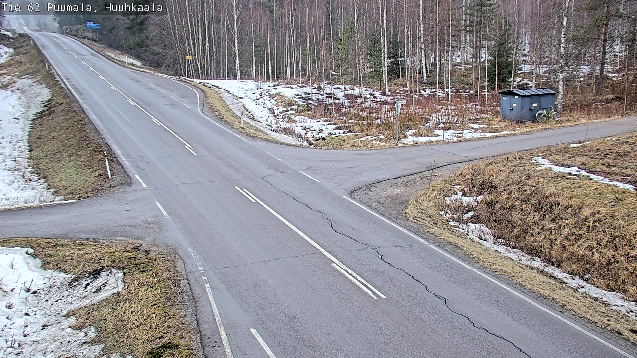 Weather Camera Image Road 62 Puumala, Huuhkaala, Puumala, Etelä-Savo