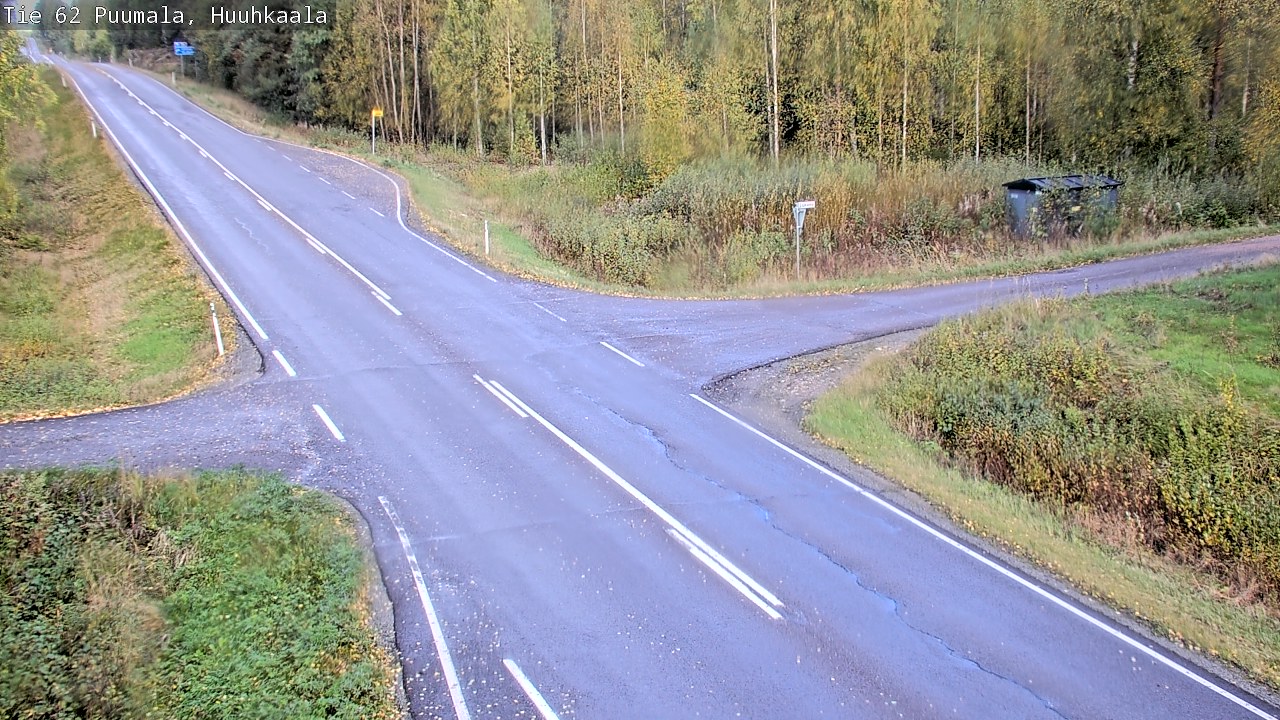 Weather Camera Image Road 62 Puumala, Huuhkaala, Puumala, Etelä-Savo