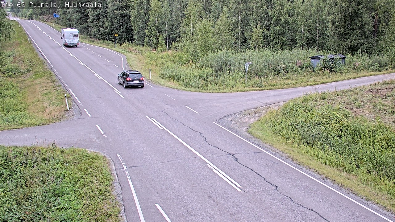 Kelikamerat Kuva Tie 62 Puumala, Huuhkaala, Puumala, Etelä-Savo
