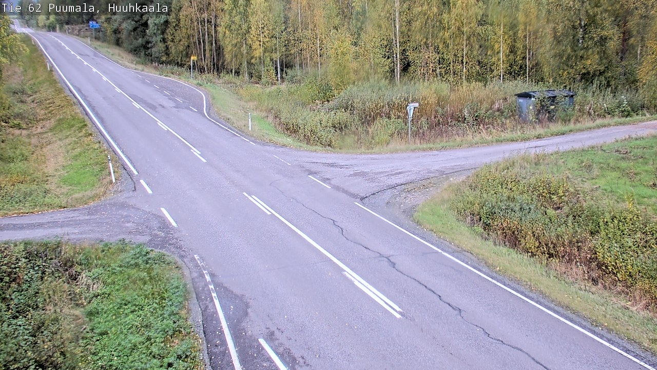 Weather Camera Image Road 62 Puumala, Huuhkaala, Puumala, Etelä-Savo