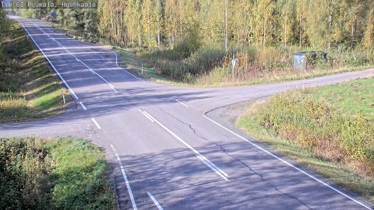 Weather Camera Image Road 62 Puumala, Huuhkaala, Puumala, Etelä-Savo