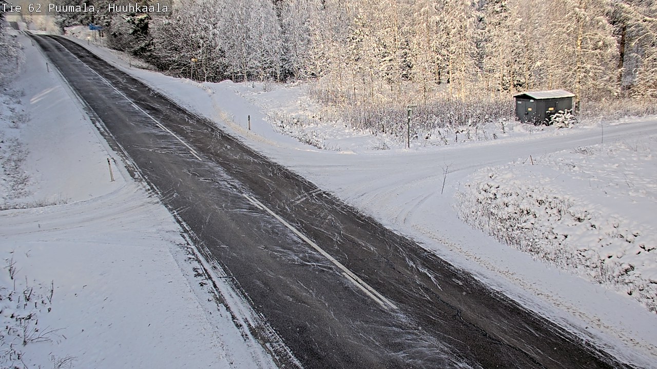 Weather Camera Image Väg 62 Puumala, Huuhkaala, Puumala, Etelä-Savo