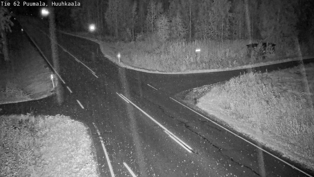 Weather Camera Image Road 62 Puumala, Huuhkaala, Puumala, Etelä-Savo