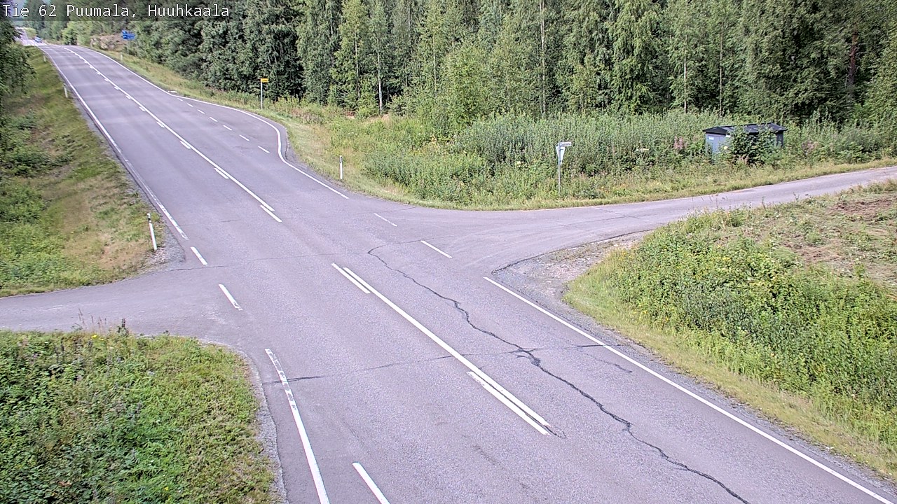 Kelikamerat Kuva Tie 62 Puumala, Huuhkaala, Puumala, Etelä-Savo