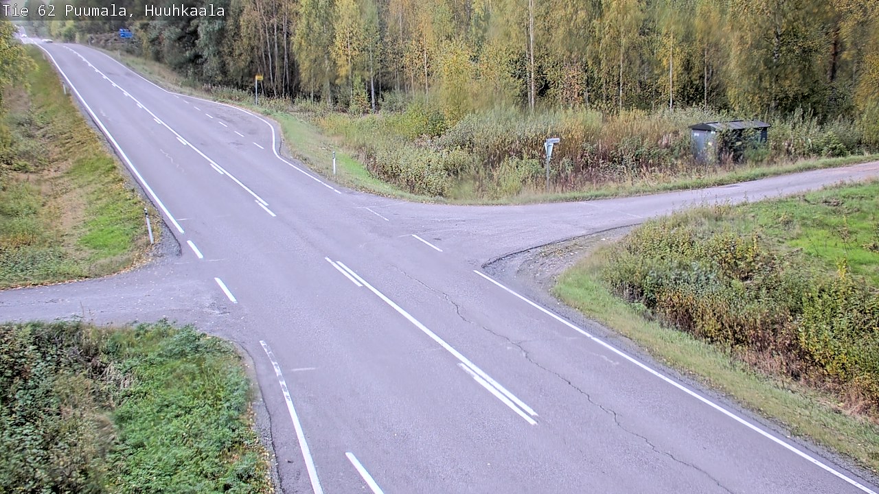 Weather Camera Image Road 62 Puumala, Huuhkaala, Puumala, Etelä-Savo