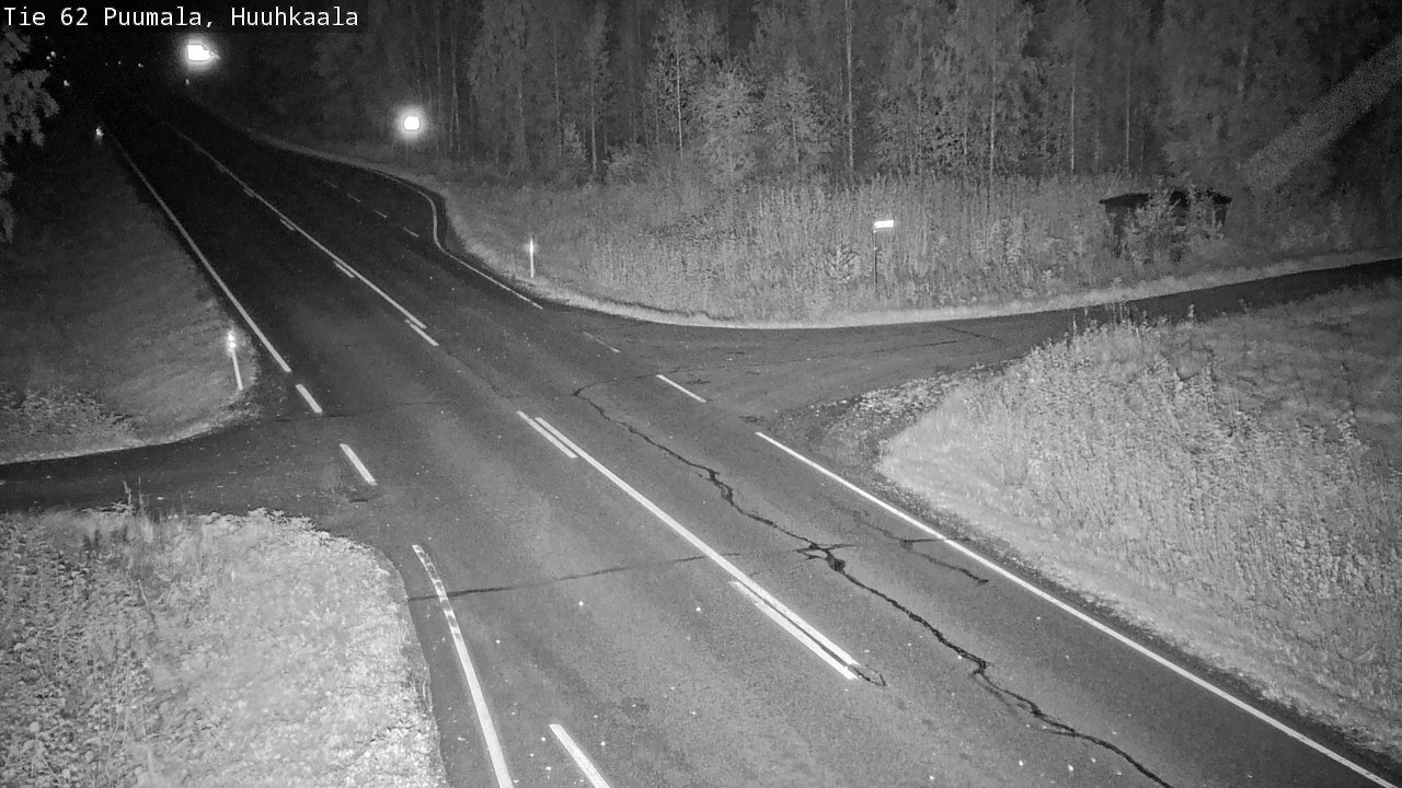 Weather Camera Image Road 62 Puumala, Huuhkaala, Puumala, Etelä-Savo