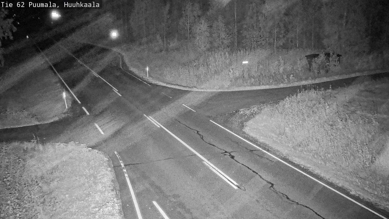 Weather Camera Image Road 62 Puumala, Huuhkaala, Puumala, Etelä-Savo