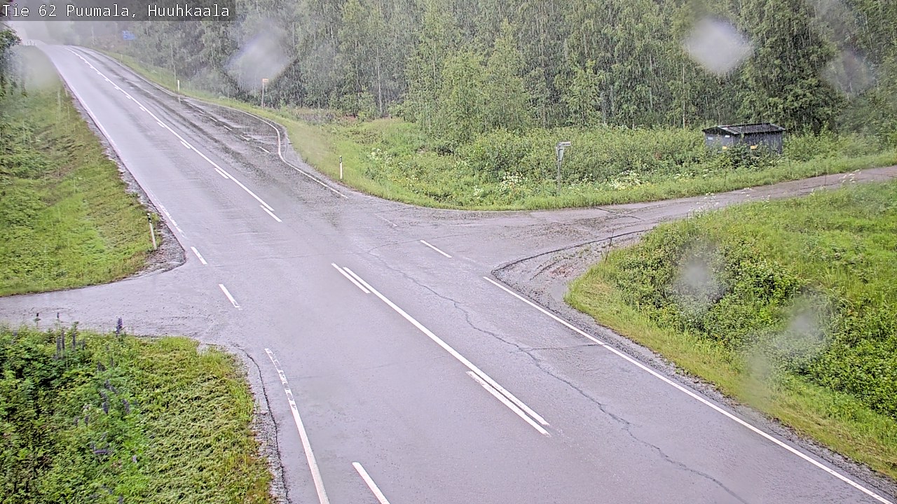 Weather Camera Image Road 62 Puumala, Huuhkaala, Puumala, Etelä-Savo