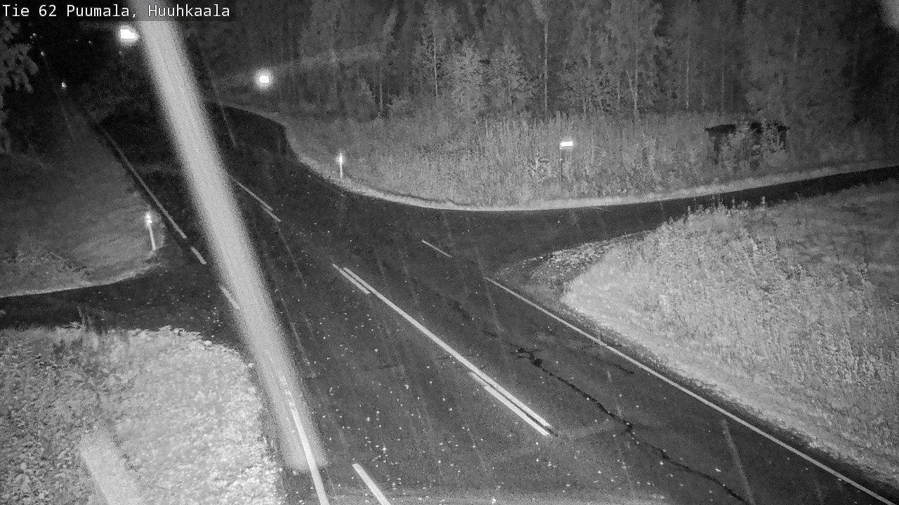 Weather Camera Image Road 62 Puumala, Huuhkaala, Puumala, Etelä-Savo