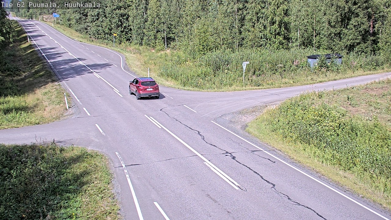 Kelikamerat Kuva Tie 62 Puumala, Huuhkaala, Puumala, Etelä-Savo