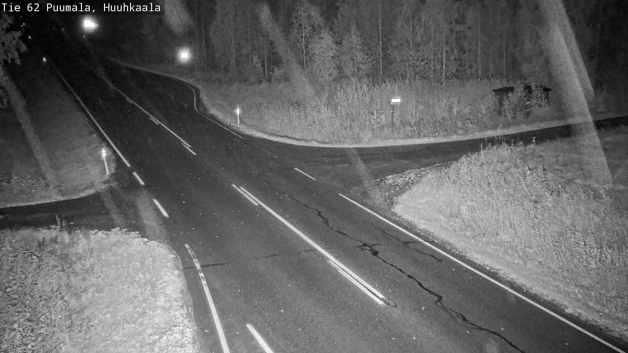 Weather Camera Image Road 62 Puumala, Huuhkaala, Puumala, Etelä-Savo