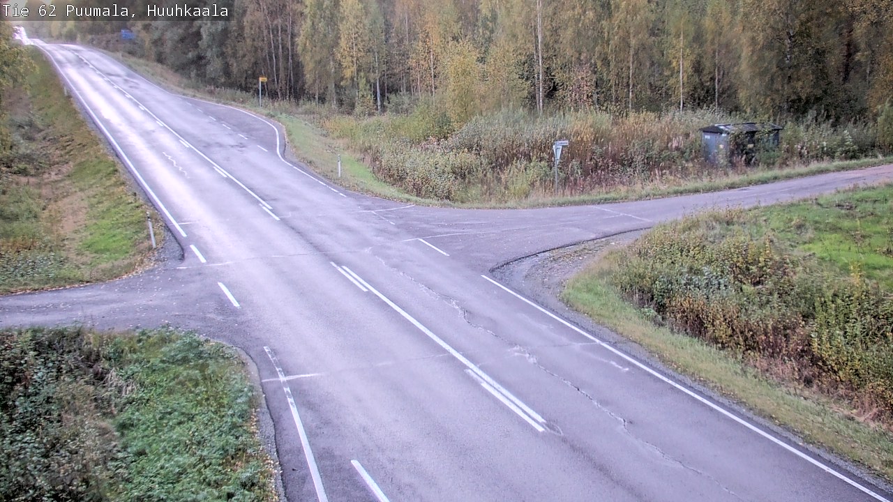 Weather Camera Image Road 62 Puumala, Huuhkaala, Puumala, Etelä-Savo
