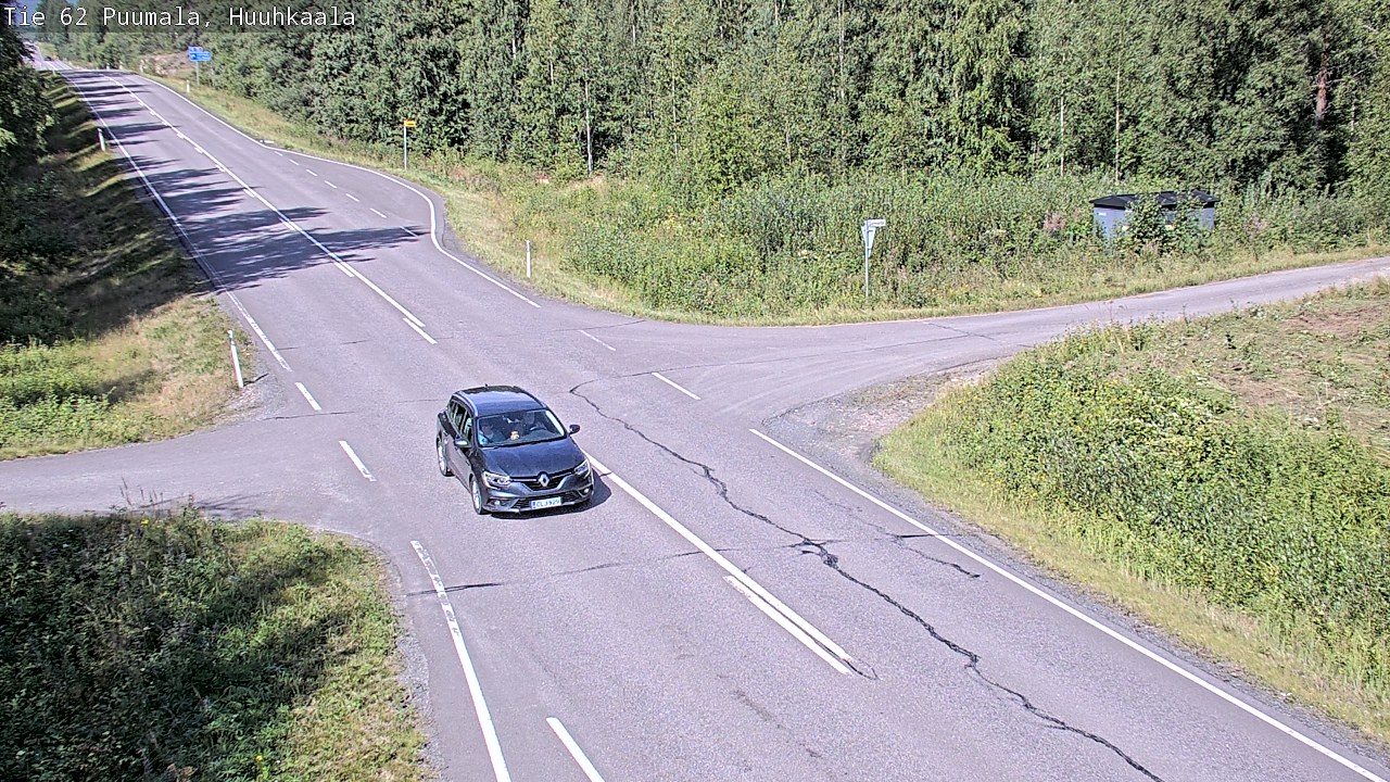 Kelikamerat Kuva Tie 62 Puumala, Huuhkaala, Puumala, Etelä-Savo