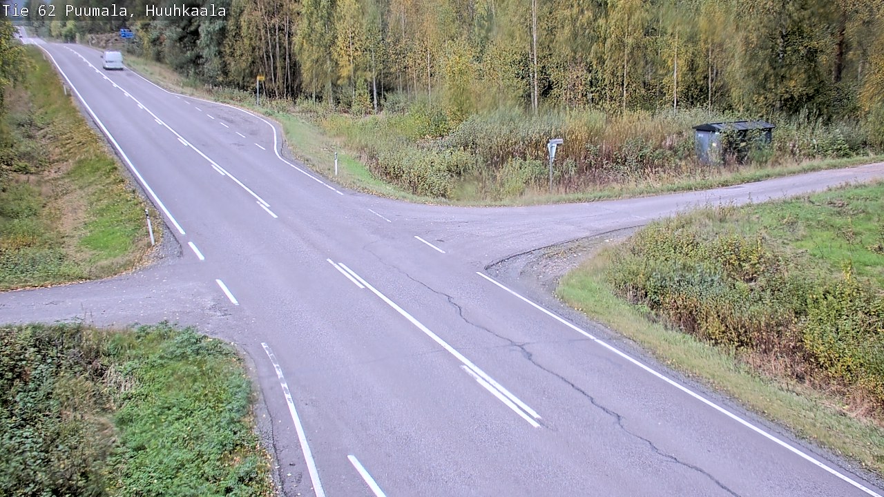 Weather Camera Image Road 62 Puumala, Huuhkaala, Puumala, Etelä-Savo