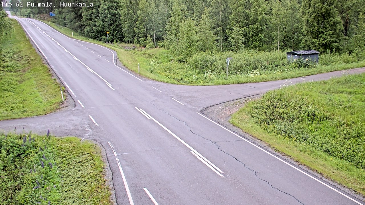 Weather Camera Image Road 62 Puumala, Huuhkaala, Puumala, Etelä-Savo