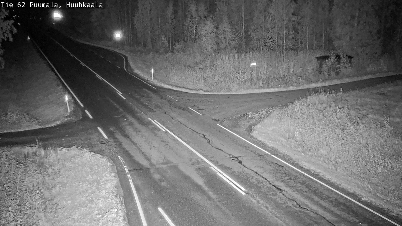 Weather Camera Image Road 62 Puumala, Huuhkaala, Puumala, Etelä-Savo
