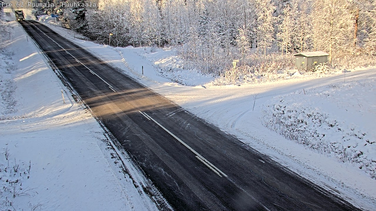 Weather Camera Image Väg 62 Puumala, Huuhkaala, Puumala, Etelä-Savo