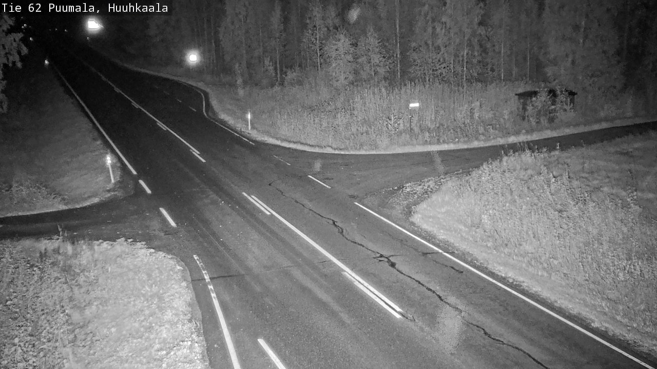 Weather Camera Image Road 62 Puumala, Huuhkaala, Puumala, Etelä-Savo