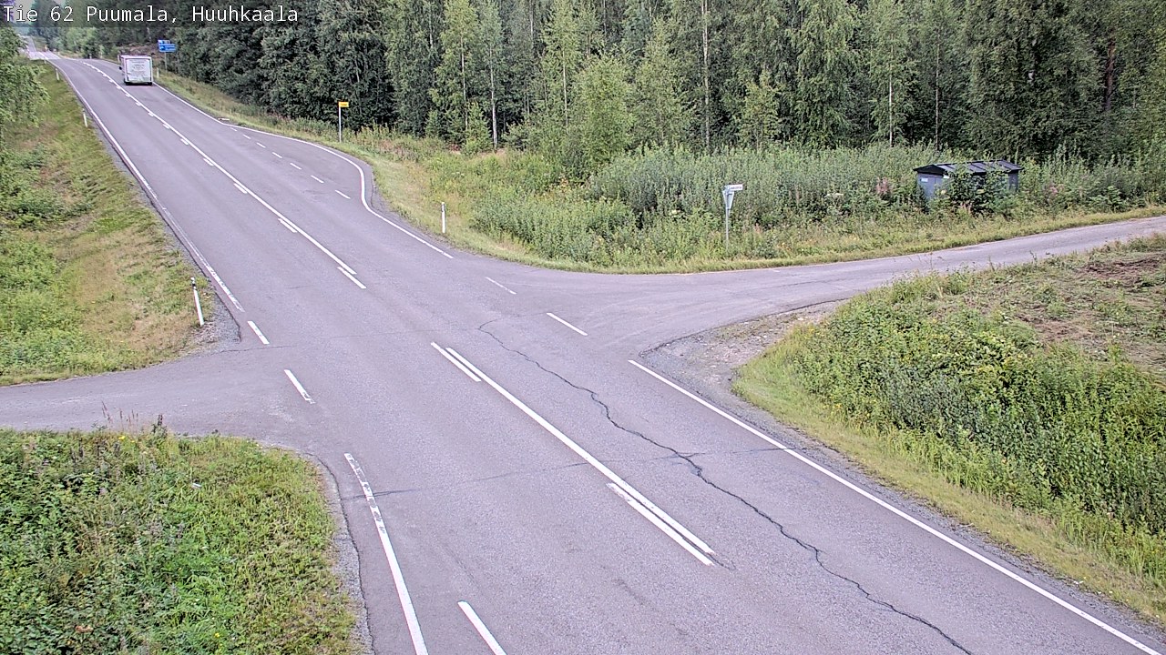 Kelikamerat Kuva Tie 62 Puumala, Huuhkaala, Puumala, Etelä-Savo