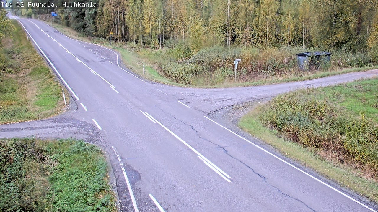 Weather Camera Image Road 62 Puumala, Huuhkaala, Puumala, Etelä-Savo