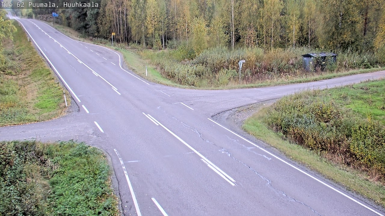Weather Camera Image Road 62 Puumala, Huuhkaala, Puumala, Etelä-Savo