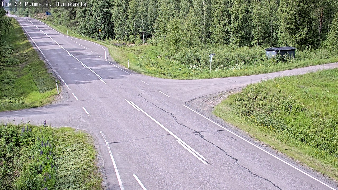 Kelikamerat Kuva Tie 62 Puumala, Huuhkaala, Puumala, Etelä-Savo