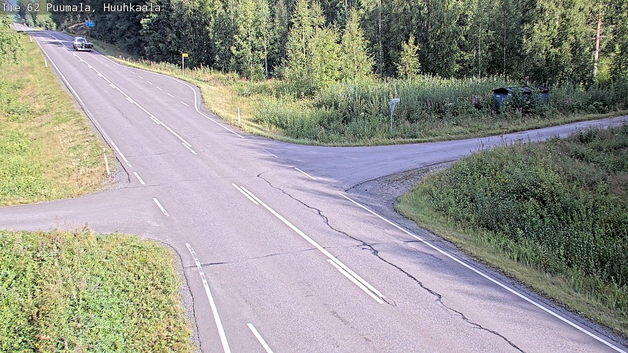 Kelikamerat Kuva Tie 62 Puumala, Huuhkaala, Puumala, Etelä-Savo