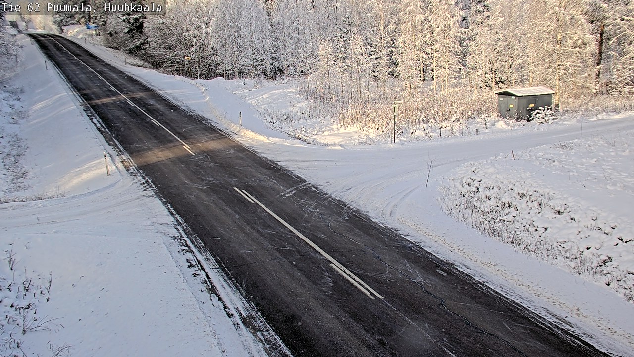 Weather Camera Image Väg 62 Puumala, Huuhkaala, Puumala, Etelä-Savo