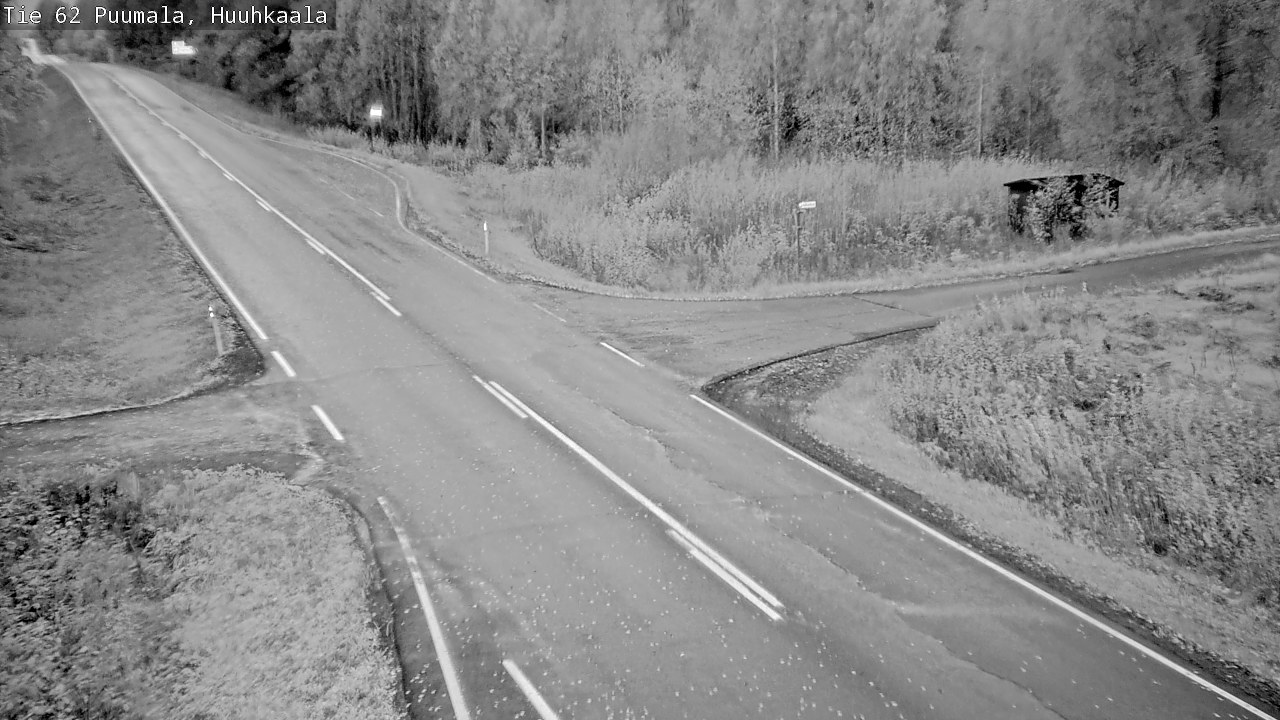 Weather Camera Image Road 62 Puumala, Huuhkaala, Puumala, Etelä-Savo