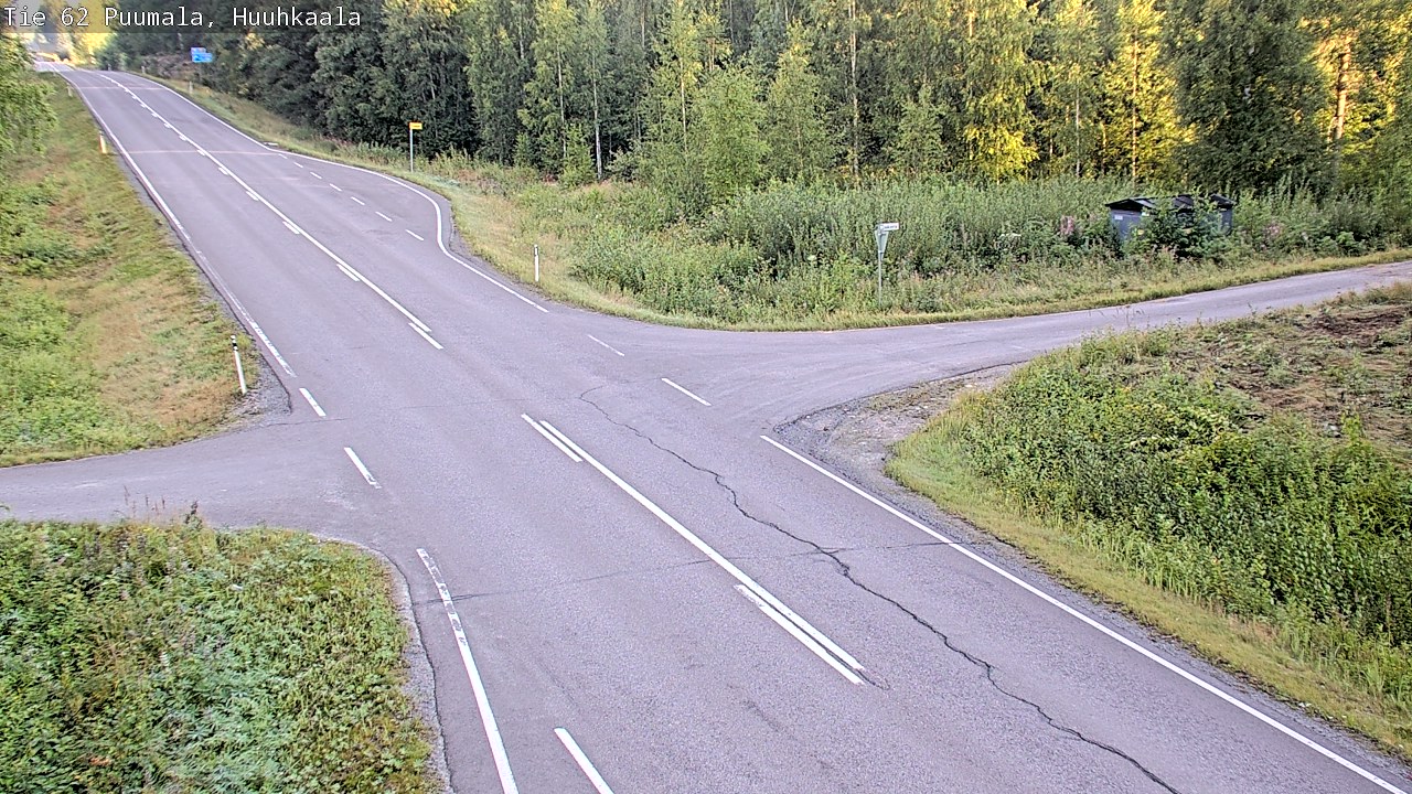 Weather Camera Image Road 62 Puumala, Huuhkaala, Puumala, Etelä-Savo