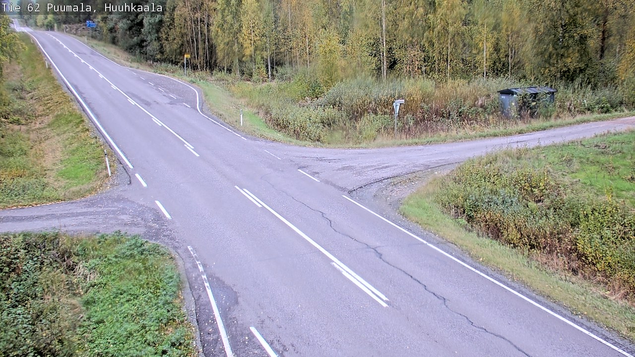Weather Camera Image Road 62 Puumala, Huuhkaala, Puumala, Etelä-Savo
