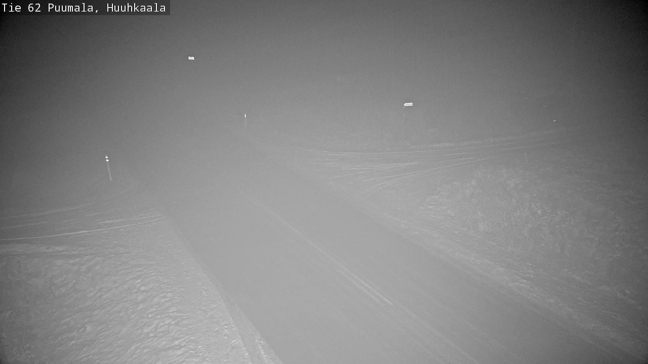 Weather Camera Image Väg 62 Puumala, Huuhkaala, Puumala, Etelä-Savo