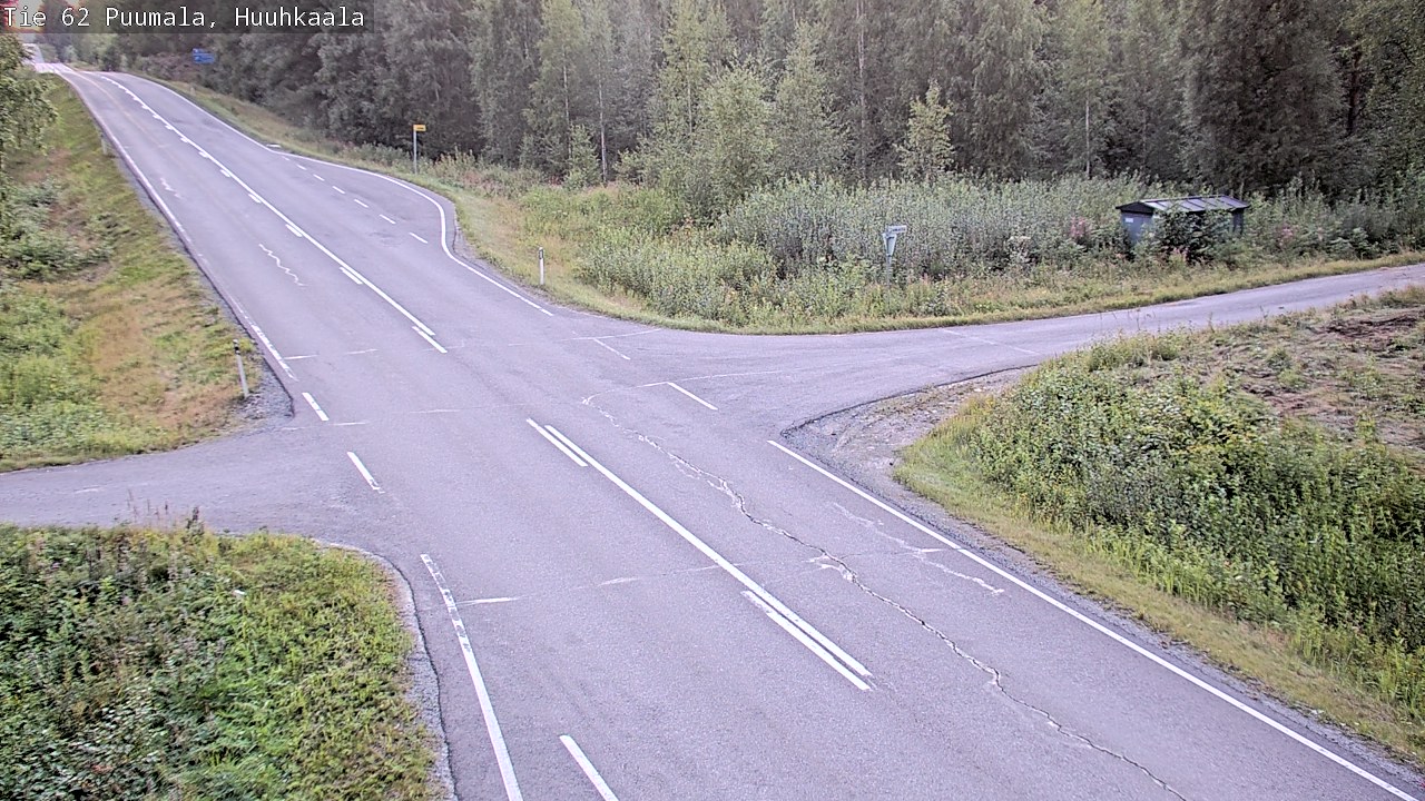Kelikamerat Kuva Tie 62 Puumala, Huuhkaala, Puumala, Etelä-Savo