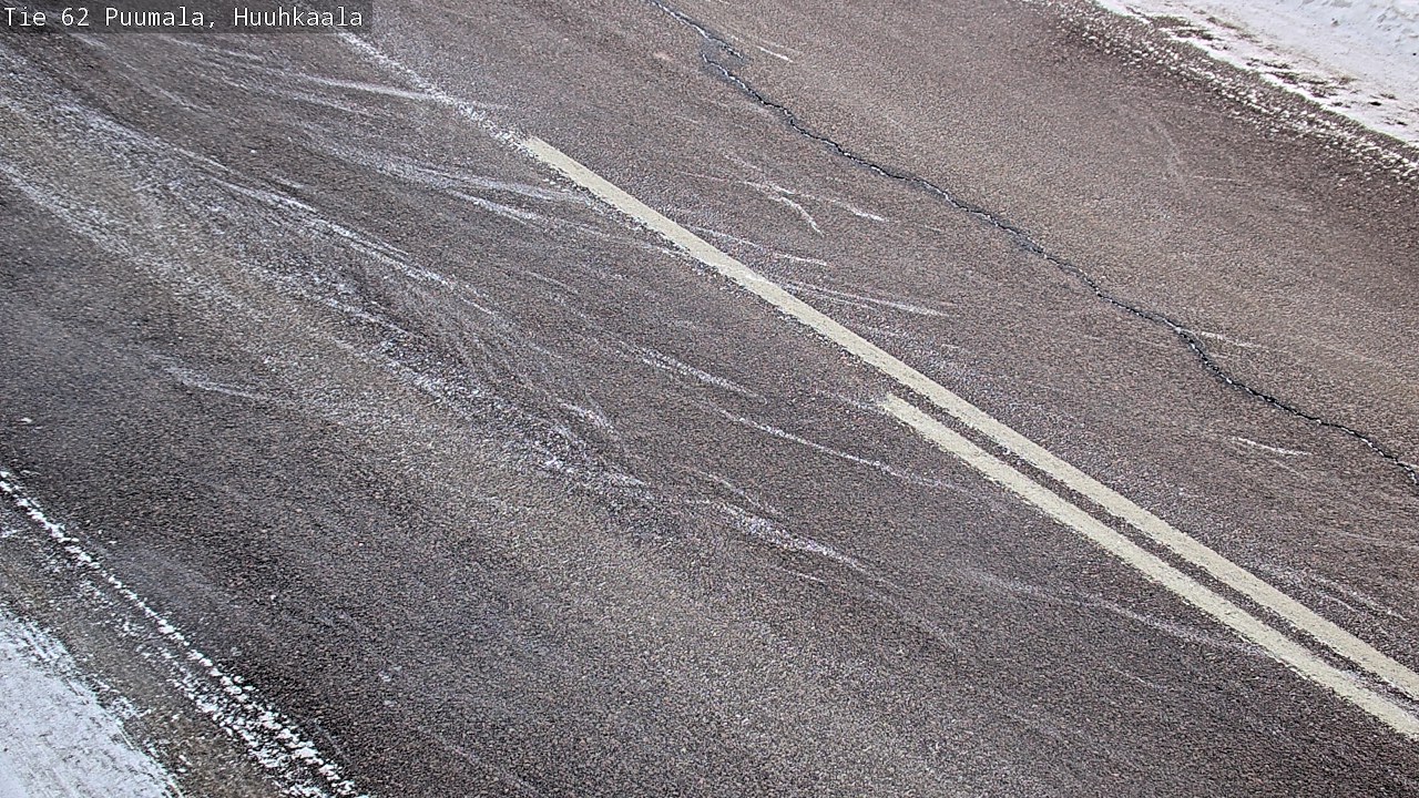 Weather Camera Image Väg 62 Puumala, Huuhkaala, Puumala, Etelä-Savo