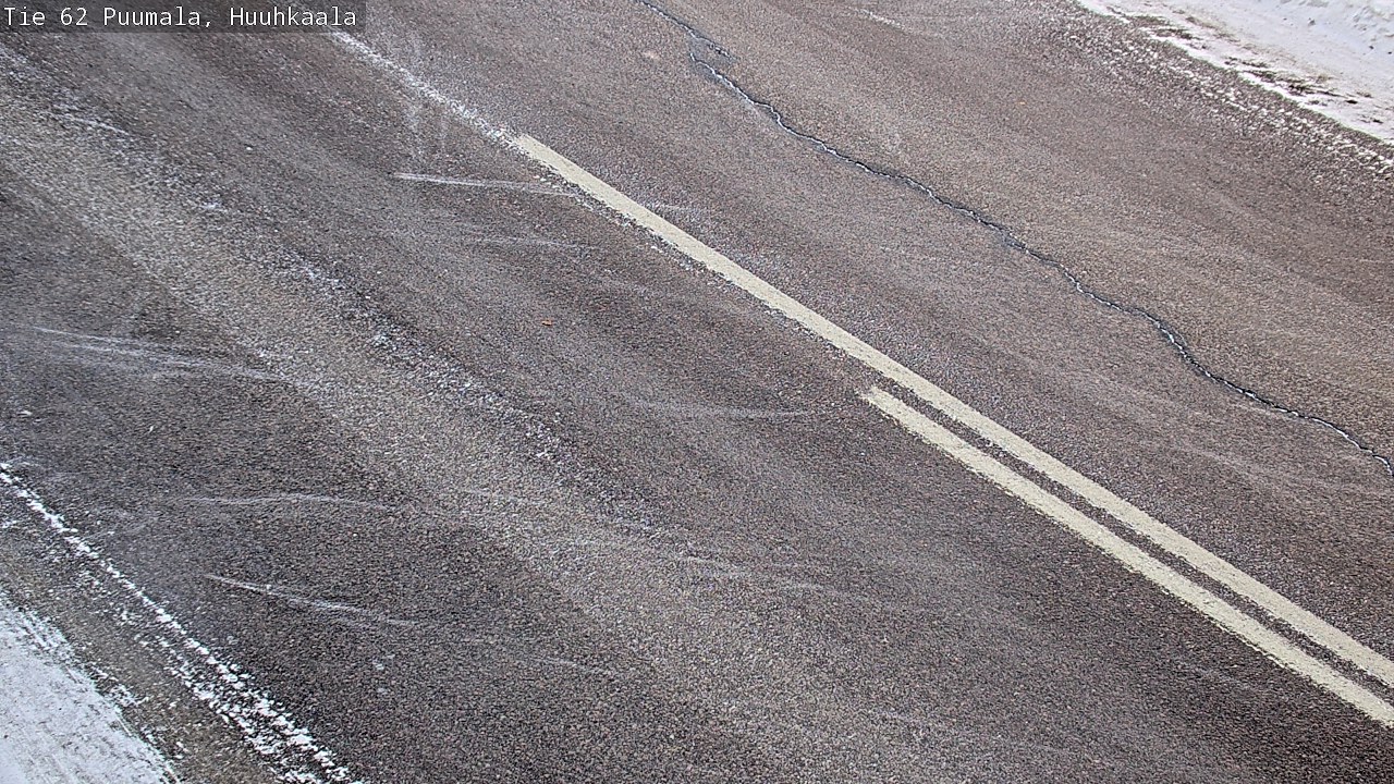 Weather Camera Image Väg 62 Puumala, Huuhkaala, Puumala, Etelä-Savo